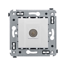 Avanti Розетка TV в стену, оконечная, ''Белое облако''