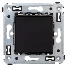 Avanti Переключатель одноклавишный в стену, ''Черный квадрат''