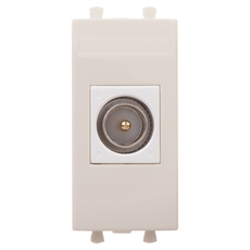 Avanti ТВ розетка оконечная ''Ванильная дымка'', 16A, 1 модульная
