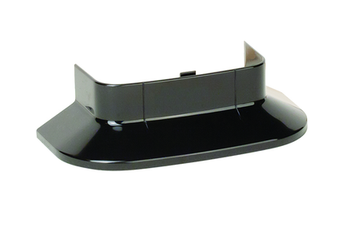 Ввод в стену 110х50мм черный