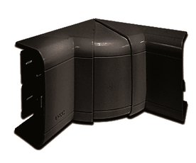 Угол внутренний 110х50мм черный