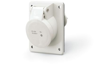 Розетка панельная 16А 40-50В/50-60Гц IP44 2 полюса