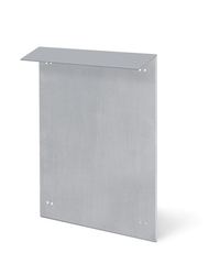 Плата монтажная с козырьком для крепления корпуса M400 на тумбу/трубу