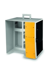 Корпус на 39 модулей и 5 постов с основанием 136х125мм MBOX3