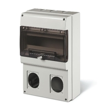 Корпус 12 модулей 2 поста с основанием 70х87мм M400