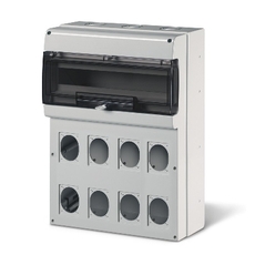 Корпус 24 модуля 8 постов с основанием 70х87мм M550