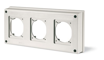 Крышка 150х328х45 на 3 поста с основанием 70х87 мм