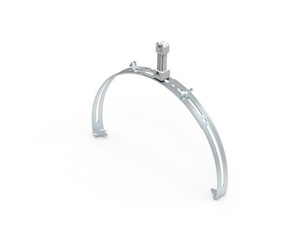 Зажим коньковый регулируемый с пластиковым держателем