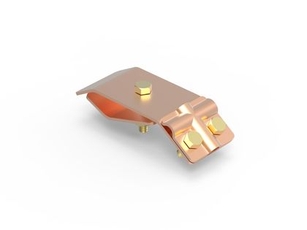 Держатель прутка на водостоке с болтом медь