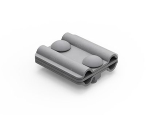 Зажим параллельный с разделительной пластиной D8-10 мм