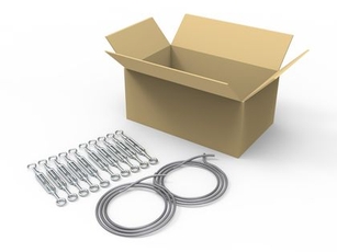 Комплектующие для мачты дополнительные 8м