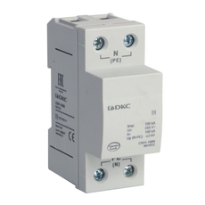 Ограничитель импульсных перенапряжений УЗИП класс I 1П N-PE 100кА (10/350)