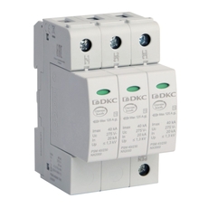 Ограничитель перенапряжения класс II 3П L1-L2-L3-PEN 40кА (8/20)