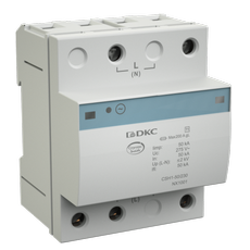 Ограничитель перенапряжения класс II+III 2П L-N-PE 20кА (8/20) c EMI фильтром
