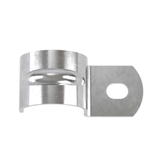 Скоба металлическая 16мм однолапковая оцинкованная