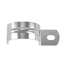 Держатель оцинкованный односторонний 25-26мм