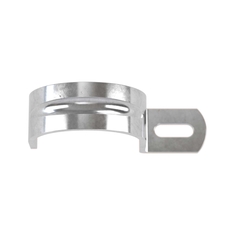 Скоба металлическая 32мм однолапковая оцинкованная