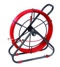 Устройство закладки кабеля д.6мм длина 60 м на вращающемся барабане стеклопруток