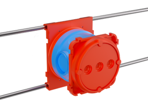 Коробка универсальная установочная для заливки в  бетон 90Х71 h74