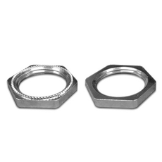 Гайка заземляющая M16x1.5 никелированная латунь