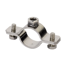 Хомут для тяжелых нагрузок 15-19 мм (3/8` ) M8 нержавеющая сталь AISI 304