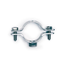 Хомут трубный 2 1/2 (75-80 мм) М10 оцинкованная сталь