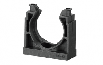 Держатель DN 48мм полиамид черный