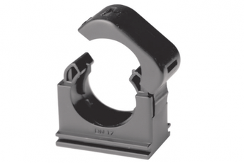 Держатель с крышкой DN 7мм полиамид черный