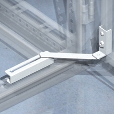 Ограничитель угла открытия двери 90 гр. для прозрачных дверей Ш=800/1000мм