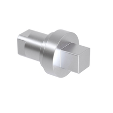 Личинка замка для малой ручки под ключ квадратного профиля 7мм