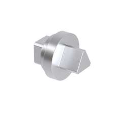 Личинка замка для малой ручки под ключ треугольного профиля 7мм