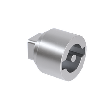 Личинка замка для малой ручки под ключ с двойной бородкой 3мм