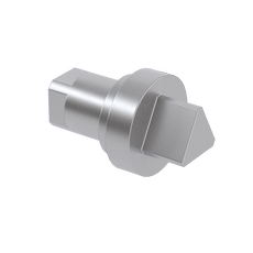 Личинка замка для вкладыша под ключ треугольного профиля 8мм