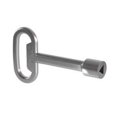 Ключ металлический  треугольного профиля 7мм