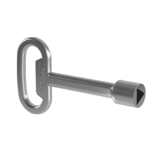 Ключ металлический  треугольного профиля 8мм