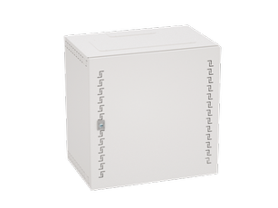 Шкаф телекоммуникационный навесной 9 U (800х600х400) дверь метал RAL9005