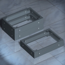 Цоколь 800х800х100мм