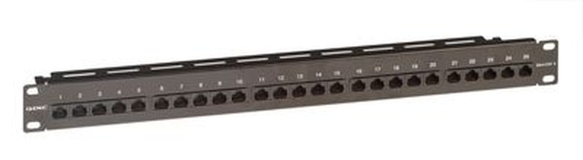 Патч-панель телефонная 19дюймов 1U CAT3 RJ45 LSA 25 портов
