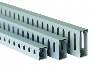 Короб перфорированный RL75 15x60 серый QUADRO