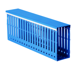 Короб перфорированный синий RL6 60x80