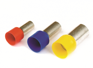 Наконечник штыревой НШвИ 50-16 синий QUADRO (50шт)