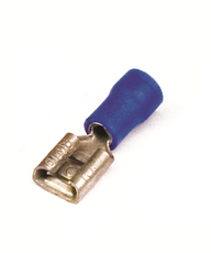 Разъем РпИм 2.5-6,3-0.8 синий QUADRO (100шт)