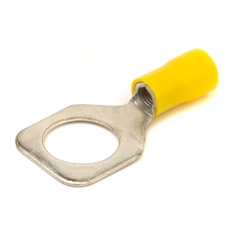 Наконечник кабельный НКИ 6-12 с изолированным фланцем желтый (50шт)