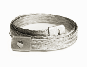 Шлейф заземления винт М8 25мм.кв. 150мм