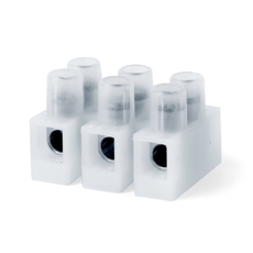 Клеммник 3П 110 градусов 450V 24А 2.5мм.кв полиамид 6.6