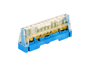 Колодка клеммная соединительная 15х5.3мм однополюсная зеленый