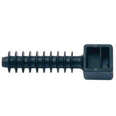 База дюбельного типа черная 37х13