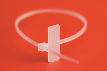 Хомут 200х2.5мм маркировочный белый (100шт)