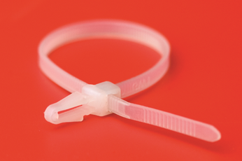 Хомут 200х4.8мм белый (100шт)