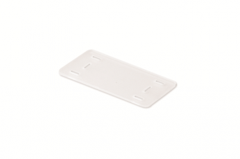 Табличка маркировочная 40.3х20.5 для хомута белая (100шт) QUADRO